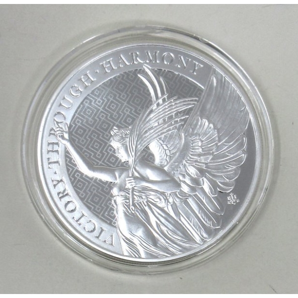 5 Oz 2022 St. Helena .999 Silver Coin 