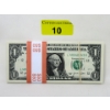 Image 1 : 50 x $1 USD Uncirculated Sequential Numbered Bundle 