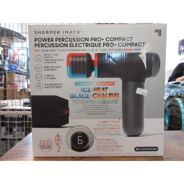 Sharper Image Percussion Pro+ Compact Massager
