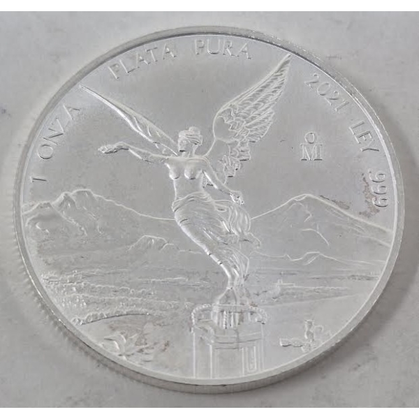 1 Oz .999 Silver Winged Angel Libertad Coin 