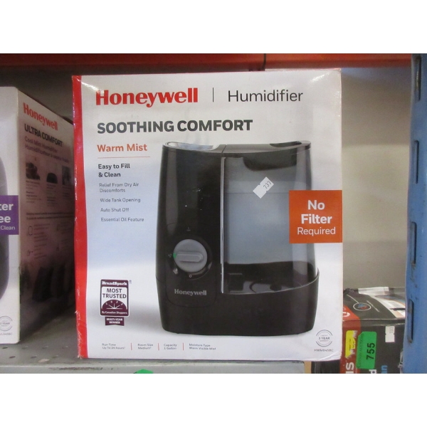 Honeywell Soothing Warm Mist Humidifier - Black