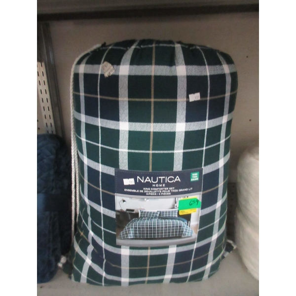 Nautica Home King Size Comforter Set 