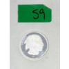 Image 1 : 1 Oz .999 Silver Liberty/Buffalo Round 