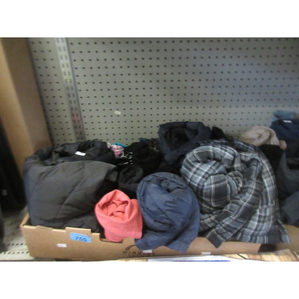 Box of Overstock & Customer Return Clothing