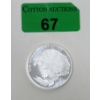 Image 1 : 1 Oz .999 Silver St. Gaudens SilverTowne Round 