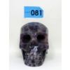 Image 1 : 3D Artist Hand Carved Amethyst Gemstone Skull 