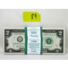 Image 1 : 100 Consecutive 2017 USD $2 Bills