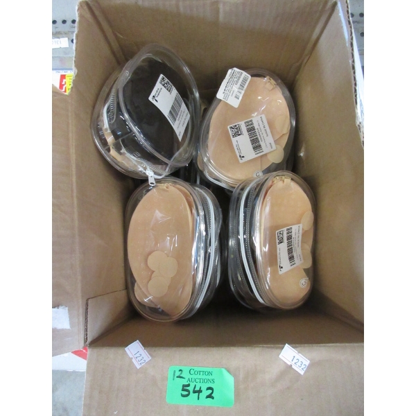 12 New Sets of 2 Strapless Adhesive Bras 