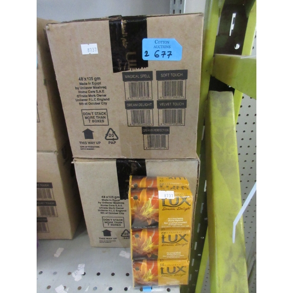 2 Cases of Lux  Dream Delight  Scented Bar Soap