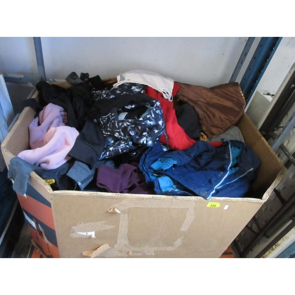Skid of Overstock & Customer Return Clothing 