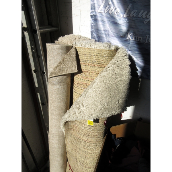 3 Assorted 5' x 7' Area Carpets