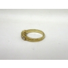 Image 2 : 14 KT Yellow Gold 5-Diamond Ring - .79 CTW