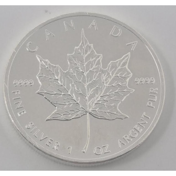 1 Oz .9999 Silver 2013 Canada Maple Leaf Coin 