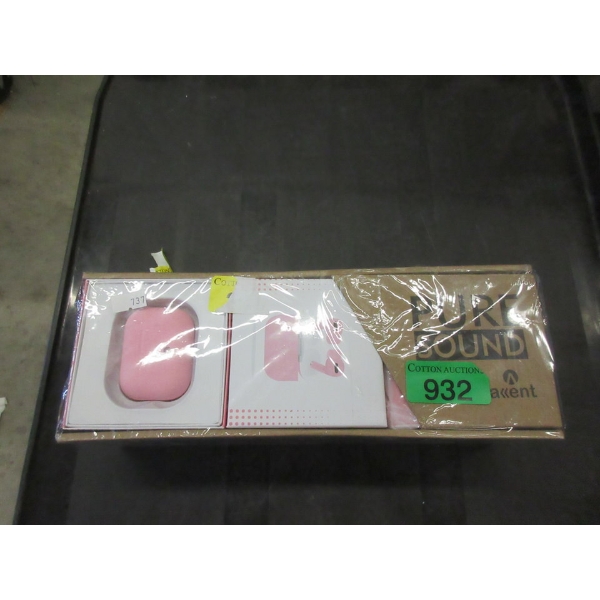 Box of 9 New Pure Sound Air Buds - Pink
