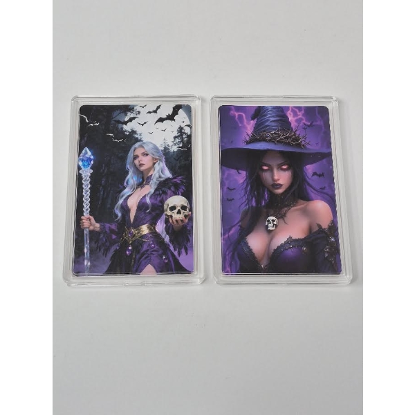 2 x 1 Oz .999 Copper Vixen Series Art Bars