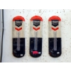 Image 1 : 3 New Metal Standard Station Wall Thermometers