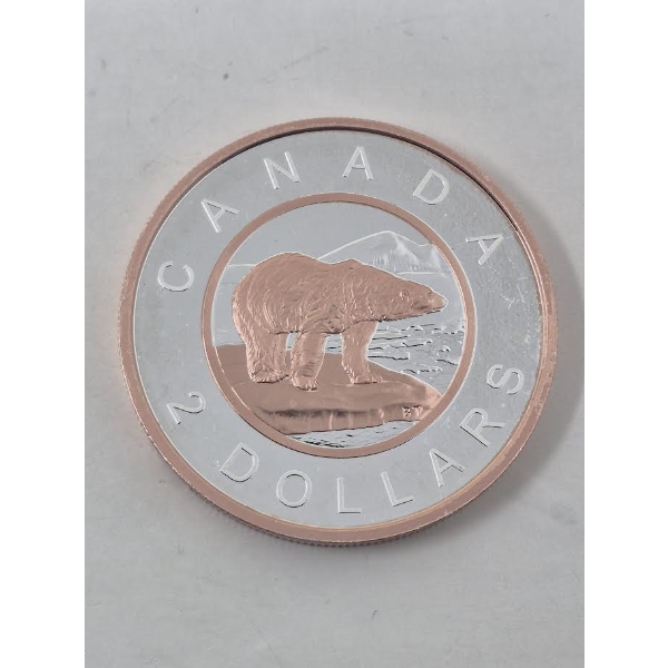 5 Oz .9999 Silver 2018 Big Coin Series: 2 Dollar Coin 