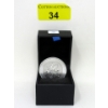 Image 1 : 1.5 Oz .9999 Silver 2019 Superleaf Maple Leaf Coin 