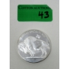 Image 1 : 2 Oz .999 Silver Dallas Specialty Mint  Art Round 
