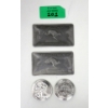 Image 1 : 4 x 1 Oz .999 Fine Titanium Bars & Rounds