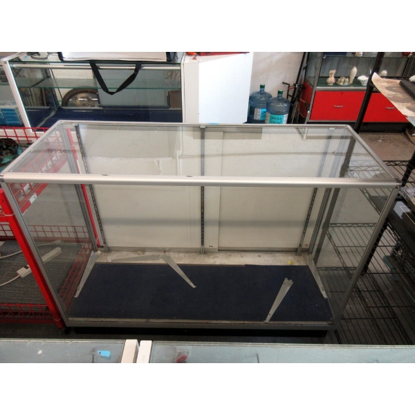 Floor Standing Glass Showcase - No Shelf