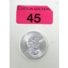 Image 1 : 1 Oz .9999 Silver 2020 Maple Leaf Coin 