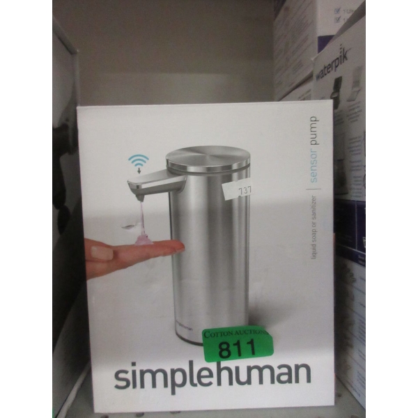 Simple Human Sensor Soap and Sanitizer Dispenser