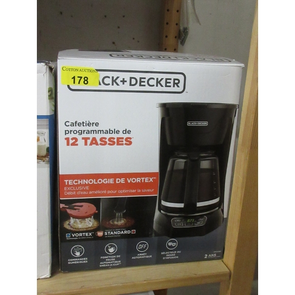 Black & Decker 12-Cup Programmable Coffee Maker