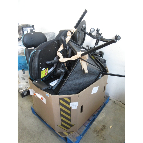 Skid of Office Chairs and More