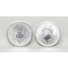 Image 1 : 2 x 1/2 Oz .999 Silver 2015 Battle of the Coral Sea Coins