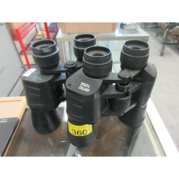 1 Vivitar and 1 Optic 1050 Binocular