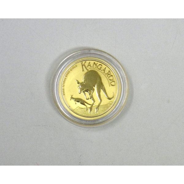 1/10 Oz .9999 Fine Gold 2022 Kangaroo Coin 