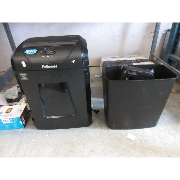 Fellowes 12 Sheet & 6 Sheet paper Shredders