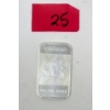 Image 1 : 1 Oz .999 Silver Indigenous/Buffalo Bar