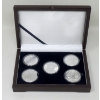 Image 1 : 5 Oz .9999 Silver 2023  World Coin Collection Set 