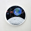 Image 2 : 1 Oz+ .9999 Silver 2020 Mother Earth Our Home Milky Way Galaxy Coin