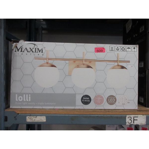 Maxim Lighting "Lolli" 3 Light Vanity Light