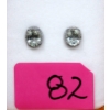 Image 1 : New 3.5 CT Green Amethyst & Diamond Sterling Silver Earrings 