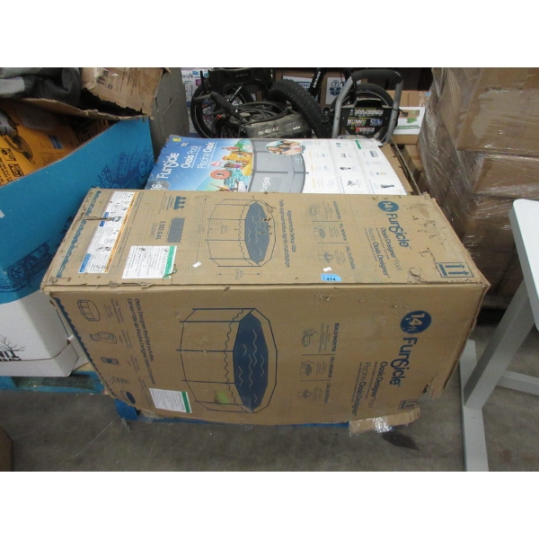 2 Funsicle Above Ground Pools in Boxes