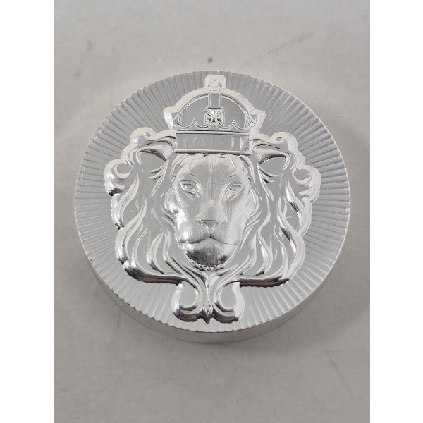 100 Gram .999 Silver Scottsdale Lion Round