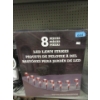 Image 1 : Set of 8 Candy Cane LED Lawn Stakes