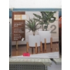 Image 1 : Set of 2 Ceramic Planters with Bamboo Stands