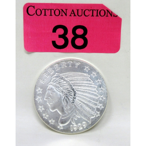 1 Oz .999 Silver Liberty Round 