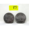 Image 1 : 2 x 1 Oz .999 Fine Titanium Buffalo USA Rounds 