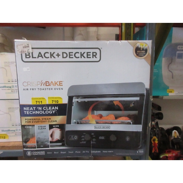 Black & Decker Crisp & Bake Air Fry Toaster Oven