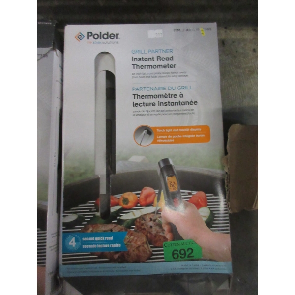 Polder Grill Partner Instant Read Thermometer