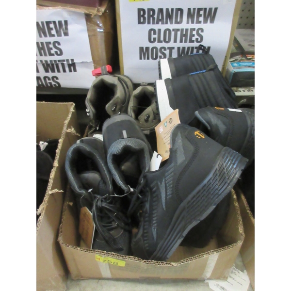4 Pairs of Assorted Men's Footwear