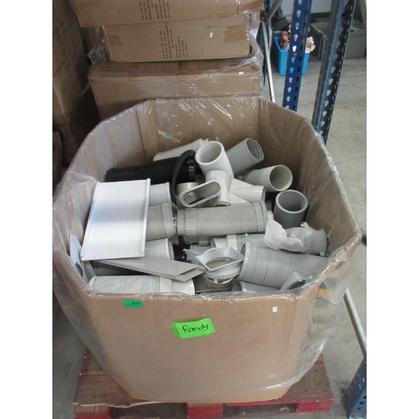 Skid of Vent Hoses for Portable Air Conditioners