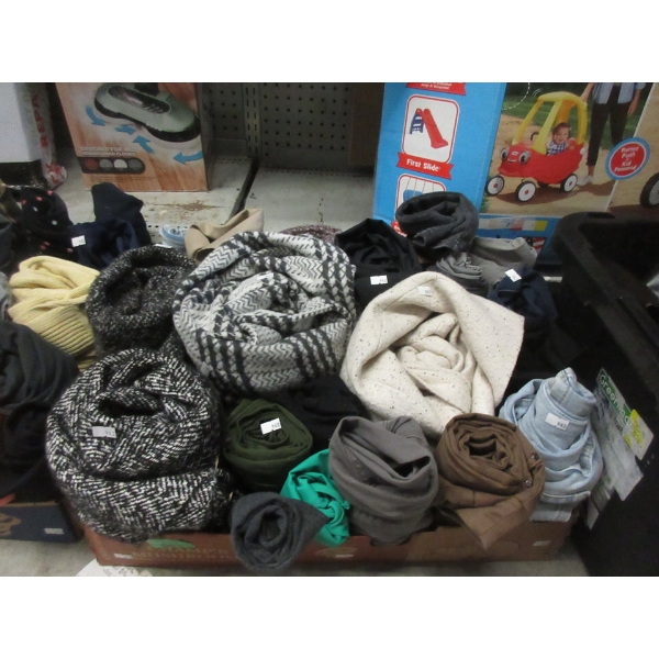 Box Lot of Overstock & Customer Return Clothing