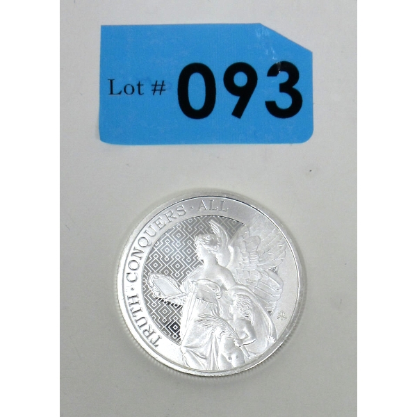 1 Oz .999 Silver 2022 "Truth Conquers All" Coin 